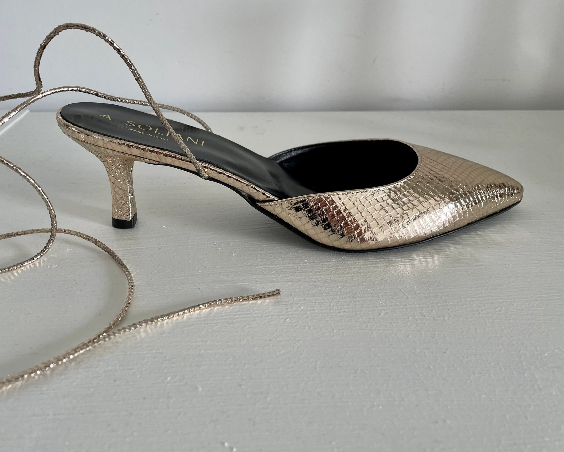 Gray shop kitten heels